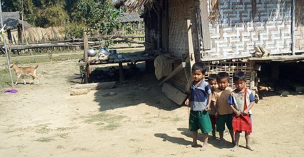 ミャンマーの風景 - 子どもたち
